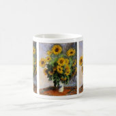Sonnenblumen, 1881 von Monet. Kaffeetasse (Mittel)