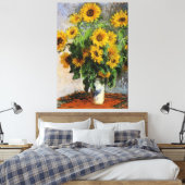 Sonnenblumen, 1881 von Monet. Leinwanddruck (Insitu (Schlafzimmer))