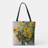 Sonnenblumen, 1881 von Monet. Tasche (Rückseite)