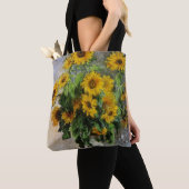 Sonnenblumen, 1881 von Monet. Tasche (Von Nahem)