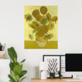 Sonnenblumen, 1888 (Vincent Van Gogh) Poster (Heimbüro)