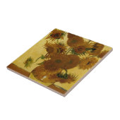 Sonnenblumen: 1888 von Van Gogh Fliese (Seite)