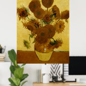 Sonnenblumen: 1888 von Van Gogh Poster (Heimbüro)
