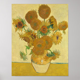 Sonnenblumen 1888 von Vincent van Gogh Poster