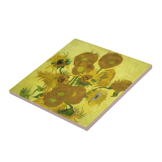 Sonnenblumen, 1889 fliese (Seite)