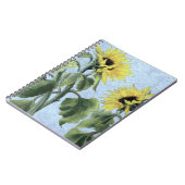 Sonnenblumen 1996 notizblock (Linke Seite)