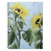 Sonnenblumen 1996 notizblock (Vorderseite)