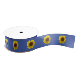 Sonnenblumen 1/2" breit ripsband