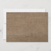 Sonnenblumen 1. Geburtstags-Taufe | Cumple Bautism Einladung (Rückseite)