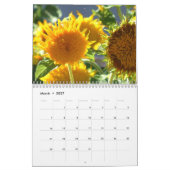 Sonnenblumen 2020 Kalender (Mär 2027)