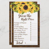 Sonnenblumen 2 Showspiele Raten Preis & Babynahrun (Vorne/Hinten)