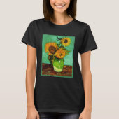 Sonnenblumen, 3 von Vincent van Gogh T-Shirt (Vorderseite)