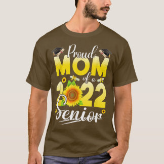 Sonnenblumen Abschluss stolz Mama einer Klasse von T-Shirt