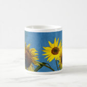 Sonnenblumen Abstrakt Kaffeetasse (Mittel)