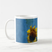 Sonnenblumen Abstrakt Kaffeetasse (Links)