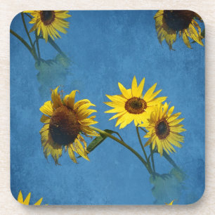 Sonnenblumen Abstrakt Untersetzer