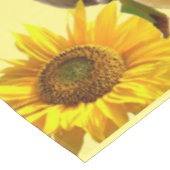 Sonnenblumen, Affenmilch Tischdecke (Schrägansicht)