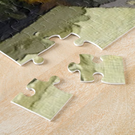 Sonnenblumen Alte Meister bemalt Puzzle (Seite)