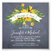 Sonnenblumen Änderung des Datums der Aufschiebungs Fotodruck (Vorne)