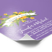 Sonnenblumen Änderung des Datums der Aufschiebungs Fotodruck (Ecke)