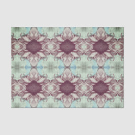 Sonnenblumen Aquamarin Blauer Sepia Floral Wasserf Seidenpapier