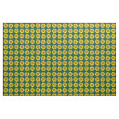 Sonnenblumen Aquamarines Muster Nähmaterial Stoff (Fat Quarter (45,7 x 55,9 cm))