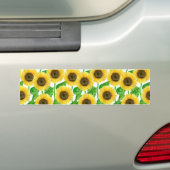 Sonnenblumen Aquarell Autoaufkleber (Auf Auto)