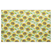 Sonnenblumen Aquarellmuster Stoff (Yard (91,4 cm))