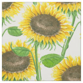 Sonnenblumen Aquarellmuster Stoff (Muster)