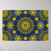 Sonnenblumen Array 1 Poster (Vorne)