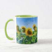 Sonnenblumen Art Gelbe Blume Tasse Cup (Links)