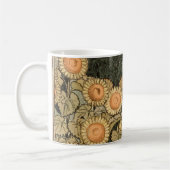 Sonnenblumen Art Nouveau Garden Kaffeetasse (Links)