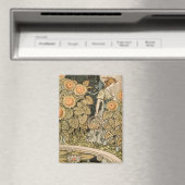 Sonnenblumen Art Nouveau Garden Magnet (In Situ (Geschirrspüler))