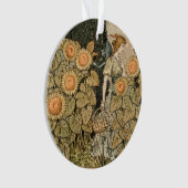 Sonnenblumen Art Nouveau Garden Ornament (Vorderseite)