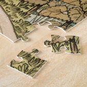 Sonnenblumen Art Nouveau Garden Puzzle (Seite)