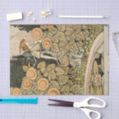 Sonnenblumen Art Nouveau Garden Seidenpapier (Handwerk)