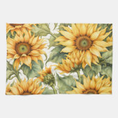 Sonnenblumen Art Pattern Design Geschirrtuch (Horizontal)