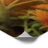 Sonnenblumen Art Poster/Print Poster (Ecke)