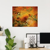 Sonnenblumen Art Poster/Print Poster (Heimbüro)