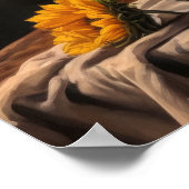 Sonnenblumen Art Print Poster (Ecke)