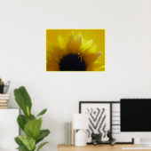 Sonnenblumen Art Printing Schöne Blume Drucken Poster (Heimbüro)