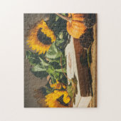 Sonnenblumen Ästhetik Bilder Komplex Puzzle (Vertikal)