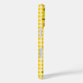 Sonnenblumen auf dem Gelben Gingham Case-Mate iPhone Hülle (Rückseite / Rechts)