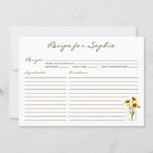 Sonnenblumen auf der Personalisierten Rezeptionska