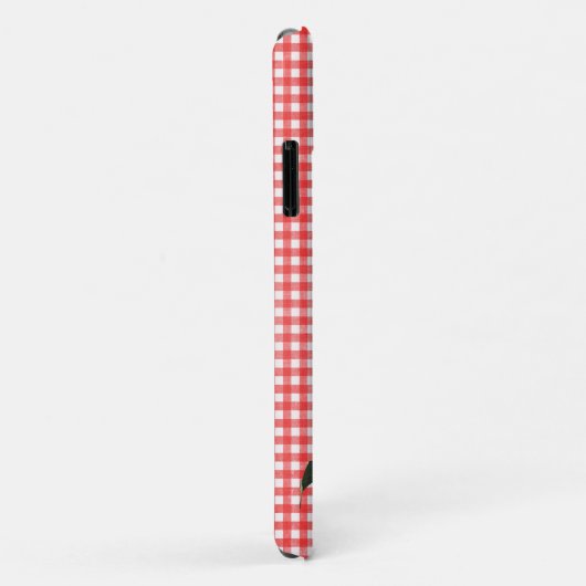 Sonnenblumen auf Gingham Case-Mate iPhone Hülle (Hinten/Rechts)