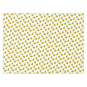 Sonnenblumen auf weißem Tischdecken (Vorderseite (Horizontal))