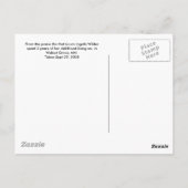 Sonnenblumen aus Minnesota Postkarte (Rückseite)