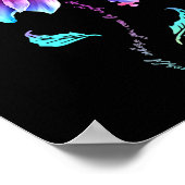 Sonnenblumen Autismus Bewusstsein ist nett Puzzle Poster (Ecke)