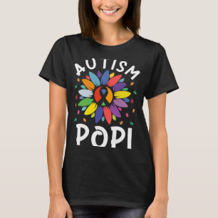 Sonnenblumen Autismus Bewusstsein Tag passt Famili T-Shirt