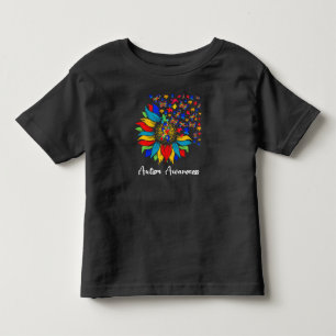 Sonnenblumen Autismus Sensibilisierung Tag Liebe P Kleinkind T-shirt